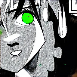 ‎Ojos: Grandes y redondos, de un color verde brillante y muy expresivos. Las pupilas están dilatadas, lo que acentúa la sorpresa. Las cejas están arqueadas hacia arriba, contribuyendo a la expresión de asombro. ‎ ‎Boca: sonriente y poco timada labios rosados y aexueks  ‎Cabello: Largo, rizado y de color castaño. Los rizos son voluminosos y enmarcan el rostro. ‎ ‎Piel: Clara, con un ligero rubor en las mejillas. ‎ ‎Nariz: Pequeña y delicada. ‎ ‎Rostro: Ovalado, con pómulos marcados . Estatura de 1.62 chica de 18 años ropa de bruja cuerpo completo voluntuoso aexy